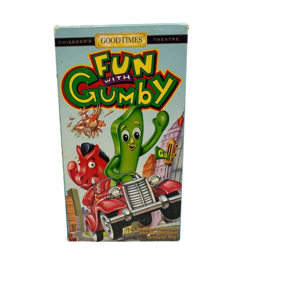 Fun With Gumby Childrens Theatre 1994 VHS GoodTimes Good